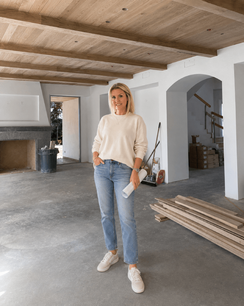 Open kitchen and family room designed for gathering, Thousand Oaks home